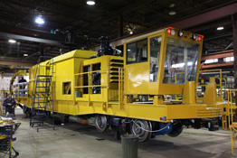 Custom Railcar Vacuum System