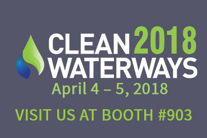 Visit us at the Clean Water Ways Show 2018