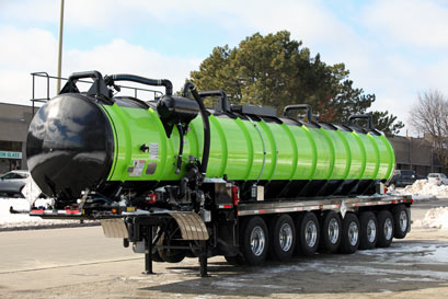 Northern A-1 Environmental Services - Liquid Vac Trailer vacuum truck