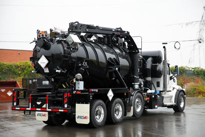 Petroleum Management - Powervac 3800 High-Dump vacuum truck