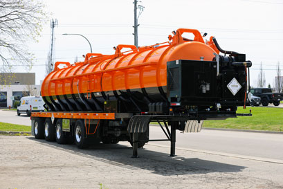 Region Of Huronia Environmental Services - Straight Trailer vacuum truck